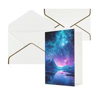 DDTKLSNV Cool star river Thank You Card with Envelopes Greetings Cards for All Occasions Happy Birthday Wedding Thinking of You Card 4x6 Blank Note Cards