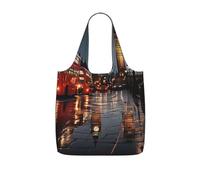DDTKLSNV Reusable Shopping Bags In Pocket Foldable Washable Grocery Bags City Of London