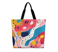 DDTKLSNV Simple Natural Shapes Women Tote Bag Large Casual Shoulder Bag Reusable Grocery Bag Fasion Handbag for Office Shopping Travel