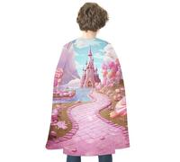 DDTKLSNV Unisex Adults Halloween Cloak Reversible Vampire Cape Lightweight And Comfortable Witch Cape Cloak Candy Land Halloween Cosplay Costumes For Women Mens