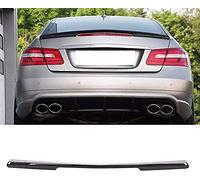 DDttplzmb ABS/Carbon Fiber Trunk Spoiler for Mercedes E-Class C207 Coupe A207 2010 2011 2012 2013 2014 2015 2016,Bumper Spoiler Rear Trunk Roof Trim Lip Spoiler Tail Auto Rear Spoiler Modification