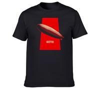 ddttrrRREERWK Popular Led Tour Zeppelin T Shirt Men Hard and Heavy Metal Music Shirt Tops Black 3XL