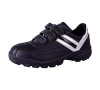 DDTX Lightweight Work Safety Shoes for Men and Women Trainers Athletic Black SBP (Numeric_10)