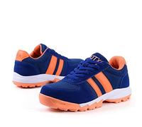 DDTX Safety Work Shoes Unisex Steel Toe Nonmetallic Anti-Puncture Anti-Static S1P Lightweight Blue 7UK