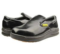 DDTX Work Kitchen Chef Shoes Unisex SRC Anti-Slip Oil and Water Resistant Lightweight Black 8.5UK