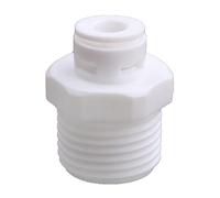 Ddujbtp 10 Pcs Water Purifier 1/2" Thread Male To 1/4" Push To Tube Quick Connector Reverse-Osmosis RO Water Fittings