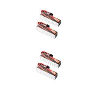 Ddujbtp 2Pcs LiHV Battery Pack With 75C Discharge Rate 550mAh Large Capacity XT30 Connector For FPV Quadcopters Lightweight Racing Uav Battery