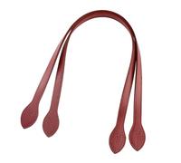 Ddujbtp 2pcs PU Leather Shoulder Bag Strap Handle Replacement Accesories for DIY Craft Handbag and Underm Puse Making
