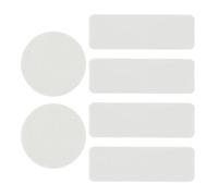 Ddujbtp 6Pcs Adhesive Sneaker Repair Patches Sneaker Heel Repair Patches Shoes Insoles Heel Protector Quick Tool Square Round Shoe Hole Prevention
