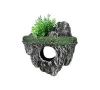 Ddujbtp Aquariums Hideouts Landscape Floating House Resin Aquariums Decorations Art Terrarium Habitat Ornaments