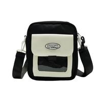 Ddujbtp Clear Shoulder Bag Japanese Style Crossbody Bag Harajuku Itabag Contrast Color Phone Bag Messenger Bag for Pin Display