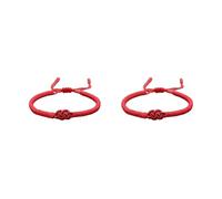 Ddujbtp Concentric Knot Braided Expandable Bangle Blessed Charm For Creative Gift Suit Sister Couples Lover Best Hand Rope Kids