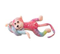 Ddujbtp Cute Monkey Doll Colorful Long Arm Animal Doll Children's Plush Toy Little Monkey Cartoon Hanging Ornament Birthday Gift Birthday