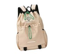 Ddujbtp Drawstring Backpack Water Resistant Sports Gym Swim String Bag Tennis Racket Backpacks Men Women With Yogas Mat Strap Drawstring Backpack