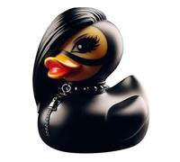 Ddujbtp Duck Figurine Satanic Duck Punk Death Rock Lady Goth Girl Satanic 1PC Gift