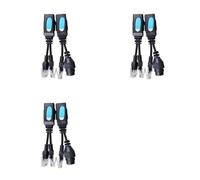 Ddujbtp Efficient RJ45 Ethernet POE Splitter Combiners Provides Power And Data Transmission For Various IPEquipment 12.50cm Data And Power Transmission