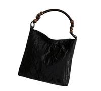Ddujbtp Elegant Beaded Single Shoulder Bag with Traditional Chinese Cultural Large Underarm Bags for Fashionable Women