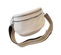 Ddujbtp Fashionable Wide Strap Shoulder Bag Simple Casual Crossbody Bag Solid Color Commuting Chest Bag for Travel Work