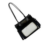 Ddujbtp Harajuku Itabag Shoulder Bag Transparent Pocket Messenger Bag Women's Ita Bag Crossbody Bag Handbag Satchel for Womens