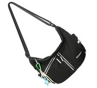 Ddujbtp Hip Hop Street Style Cargo Crossbody Bag for Men and Women Harajuku Nylon Reflective Shoulder Bag with Adjustable Strap