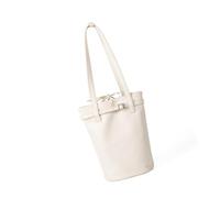 Ddujbtp Korean Style Large Capacity Bucket Bag with Retro Design PU Leather Handbag for Women Handheld Or Shoulder Use