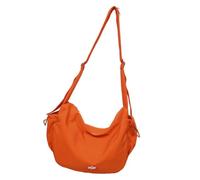 Ddujbtp Large Capacity Nylon Crossbody Bag Fashionable Solid Color Casual Shoulder Bag Student School Bag with Adjustable Strap