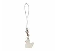 Ddujbtp Lovely Practical Duck Keychain Charm Pendant Handy Nighttime Safe Decoration Fashionable Key Accessory for All Ages Glow Duck Charm