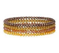 Ddujbtp Multilayer Crystal Bead for Women Elegant Styles Fashion Jewelry Accessory for Trendy Ladies Unique Designs Jewelry