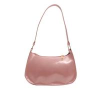 Ddujbtp Retro PU Leather Shoulder Bag for Women Elegant Underarm Bag Clutch Purse Fashionable Evening Handbag Armpit Bag