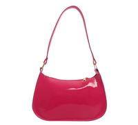 Ddujbtp Retro PU Leather Shoulder Bag for Women Elegant Underarm Bag Clutch Purse Fashionable Evening Handbag Armpit Bag