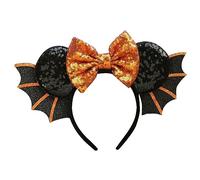 Ddujbtp Trendy Halloween Bat Wing Headband Hair Band Fashionable Hair Accessories For Women At Halloween Decorations Party Flower Headband