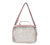 Ddujbtp Womens Clear Shoulder Bag Japanese Style Crossbody Bag Student School Bag Harajuku Itabag Messenger Bag for Pin Display