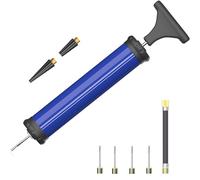 DDUO Portable Ball Pump,Air Pump Inflator Kit with Needle,Nozzle, Extension Hose Hand Pumps for Basketball Football Volleyball Water Polo Rugby Exercise Sports Ball