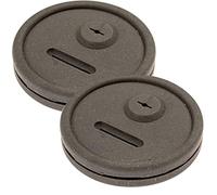 DDV Replace Weber 85037 Smokey Mountain Cookers Grill Parts Probe Grommet and Thermometer 2 Pack
