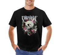 ddvvtuuwh Bullet-for-My-Valentine-Skull-and-Roses-T-Shirt-Heavyweights-Blouse-Quick-Drying-Clothes-for-Men
