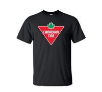 ddvvtuuwh Canadian Tire Canada's Top Department Store Logo T-Shirt Black