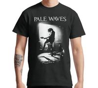 ddvvtuuwh Men-t-shirt-Pale-Waves-Guitarist-Silhouette-Style-7-Women-t-shirts Black