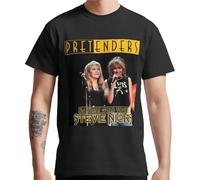 ddvvtuuwh Men-t-shirt-PRETENDERS-and-STEVIE-NICKS-24-KARAT-GOLD-TOUR-2017-02-Women-t-shirts Black