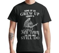 ddvvtuuwh Men-t-shirt-Retro-Neil-Young-And-Crazy-Horse-2-Women-t-shirts Black