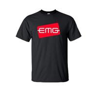 ddvvtuuwh Shirt EMG Guitars Company Men's Logo T-Shirt Black