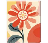 DDW Boho Waving Sunflower Wall Art Canvas, perfect for bedrooms/Bathrooms/Kitchens and to add a touch to your space in any room! 16" x 22" in size.