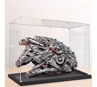 DDXMML Acrylic Display Case for Lego 75192 Millennium Falcon Model, Clear, 34.6 x 15.3 inches