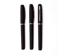 DDYYZZ Gel Pens 0.5mm Black Matte Pens Frosted Pens Coarse Plastic Pens Body Student Stationery and Office Supplies /87