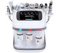 DDZJTPP 10 in 1 Facial Hydrogen Oxygen Beauty Machine, Small Bubble Skin Analyzer Quickly Decompose Water Molecules Deep Cleansing, Promote Nutrition Absorb, for Home Salon Spa