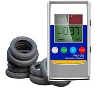 DDZJTPP Electrostatic Field Meter 0-20kv Handheld Electrostatic Tester Error Within 5% Portable Antistatic Field Detection Tester with LCD Screen For Textile Fiber Paper Rubber Plastic