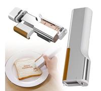 DDZJTPP Handheld Food PrintPen,Portable Mini Coffee PrintPen,Edible Inkjet Pen Latte Art Print Printer,for Custom CoffeeCocktail Cake Printing,brown
