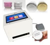 DDZJTPP Online Coding Machine, Portable Desktop Inkjet Printer, Intelligent Assembly line Coding Machine, 12.7mm Desktop Production Date, QR Code for Surface Printing