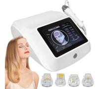 DDZJTPP Professional Fractional RF Microneedling Machine with 4 Heads & 2 Handles for Face & Body: Anti-Aging Wrinkle Removal,Skin Tightening,Acne & Stretch Mark Treatment