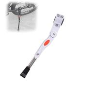 DDZYY Adjustable Bike Kickstand for Ridley Grifn RS/Grifn A 2023-2026, Aluminium Alloy, Adjustable Height Anti-Slip Rear Side Bikes Support Rack Stand,B White
