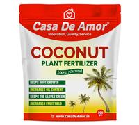 De Amor Coconut Plant Organic Fertilizer | Boosts Root Growth, Photosynthesis & Yield | Ideal for Healthy Coconut Tree Care | 900 gm (Pack of 1)